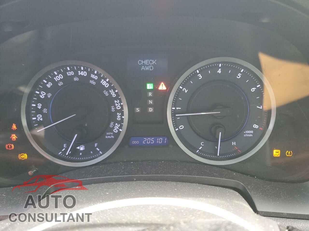 LEXUS IS 2011 - JTHCF5C2XB5049247