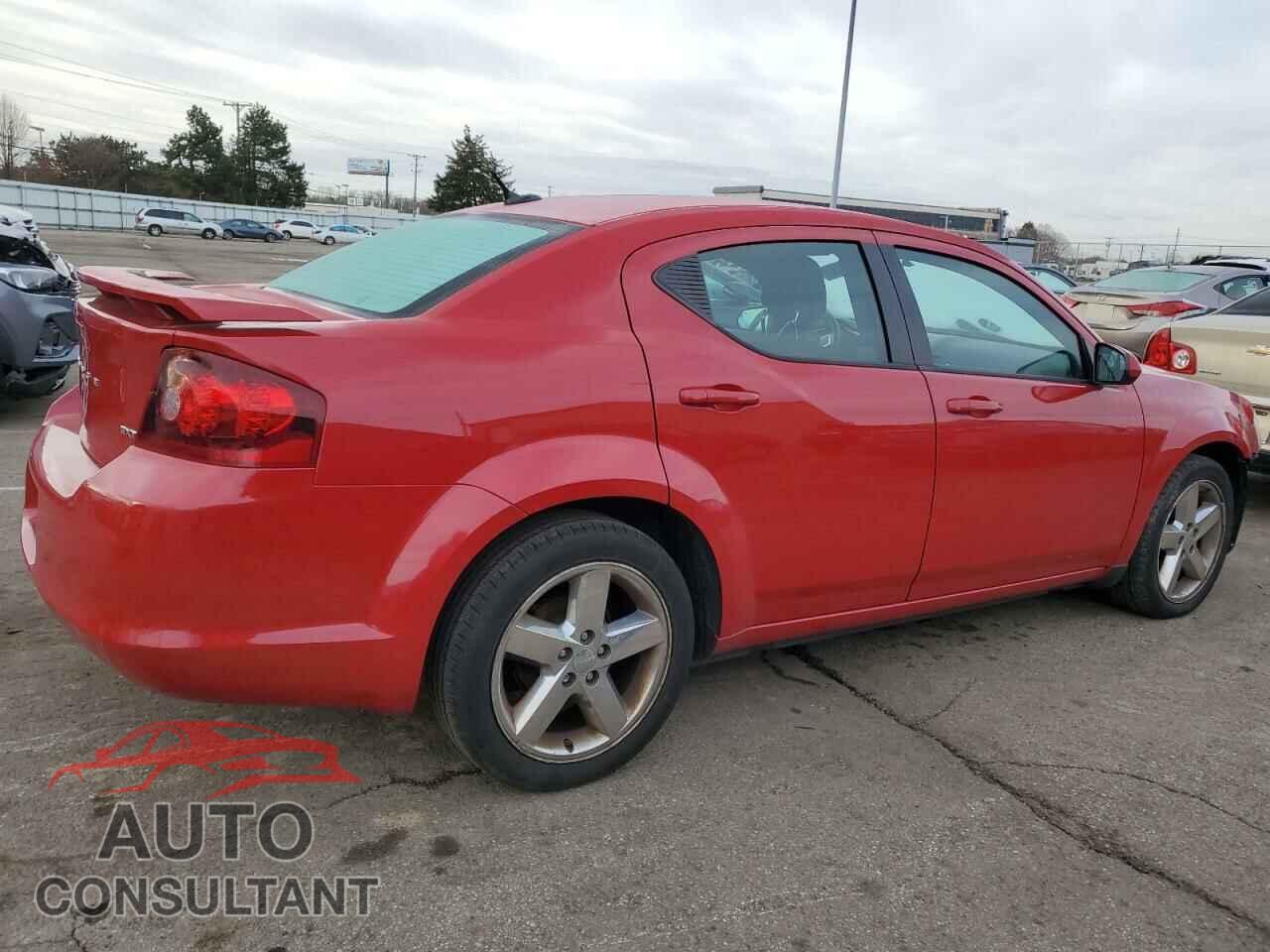 DODGE AVENGER 2012 - 1C3CDZCB5CN313141
