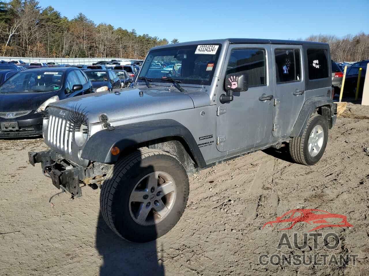 JEEP WRANGLER 2017 - 1C4HJWDG4HL601917