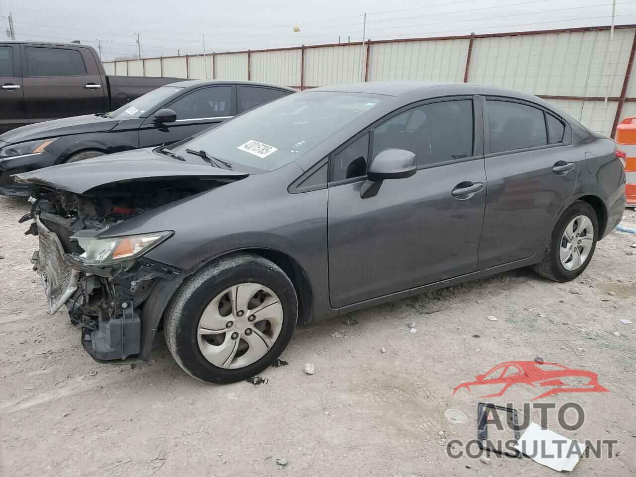 HONDA CIVIC 2013 - 2HGFB2F5XDH589600