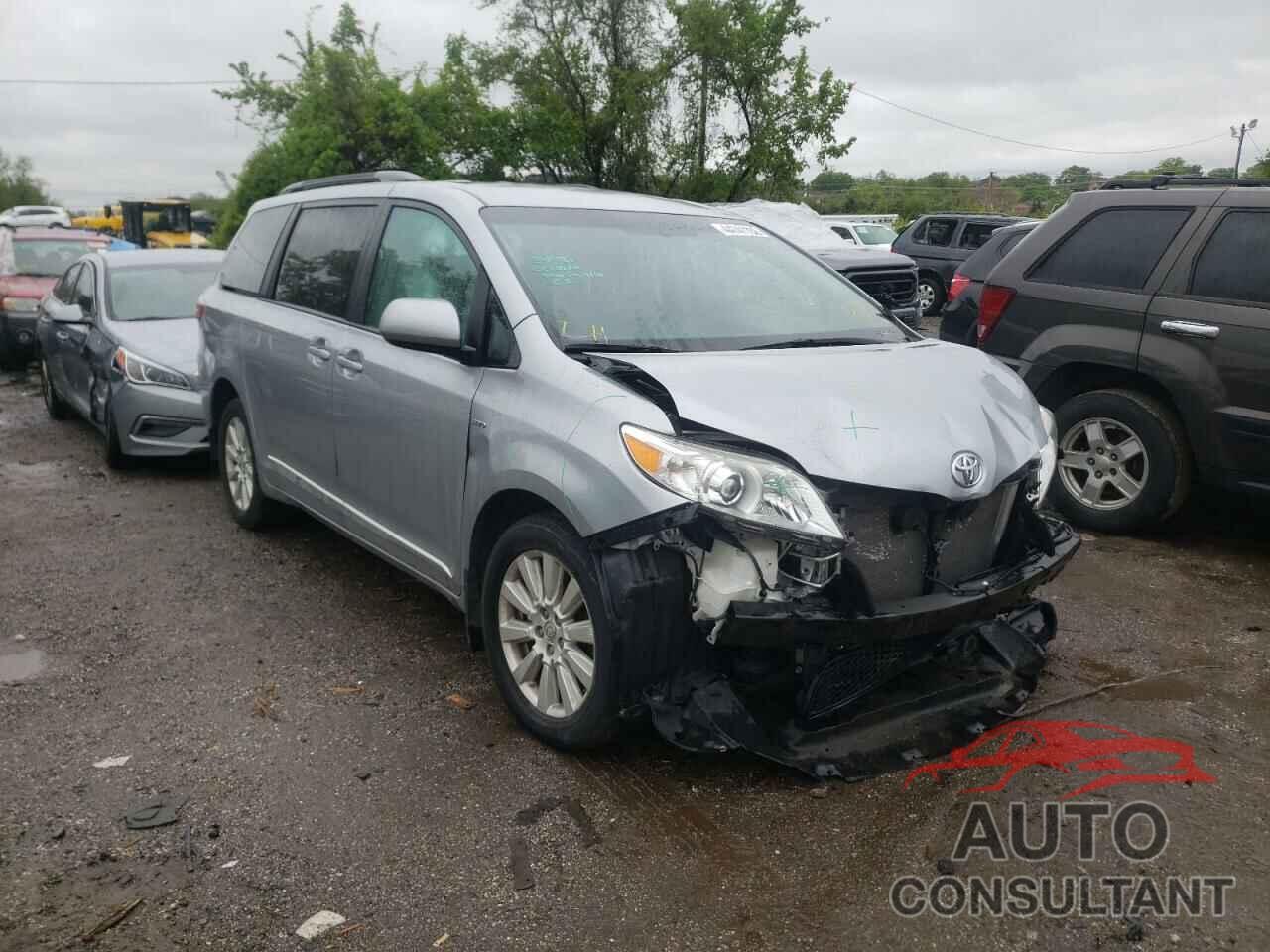 TOYOTA SIENNA 2017 - 5TDJZ3DC7HS181557