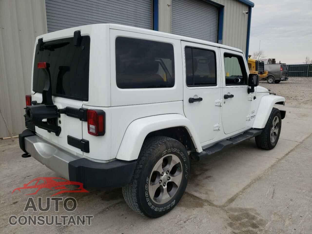 JEEP WRANGLER 2017 - 1C4BJWEG8HL745538