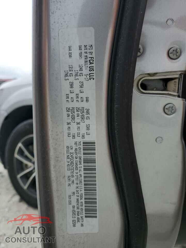 DODGE JOURNEY 2017 - 3C4PDCAB2HT670149