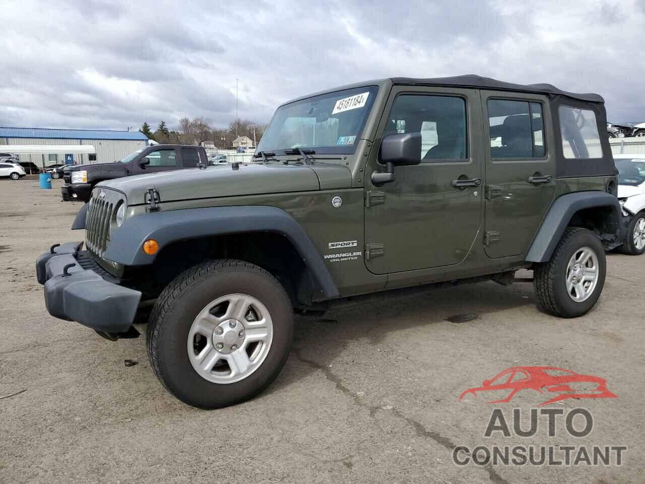 JEEP WRANGLER 2016 - 1C4BJWDG2GL166870