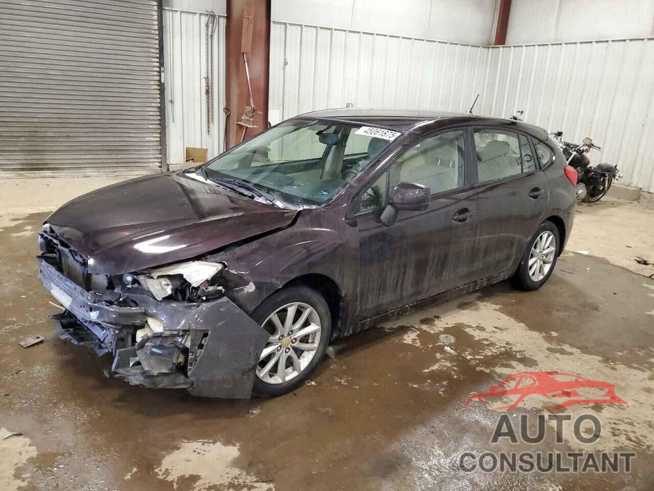 SUBARU IMPREZA 2013 - JF1GPAC62D2858215