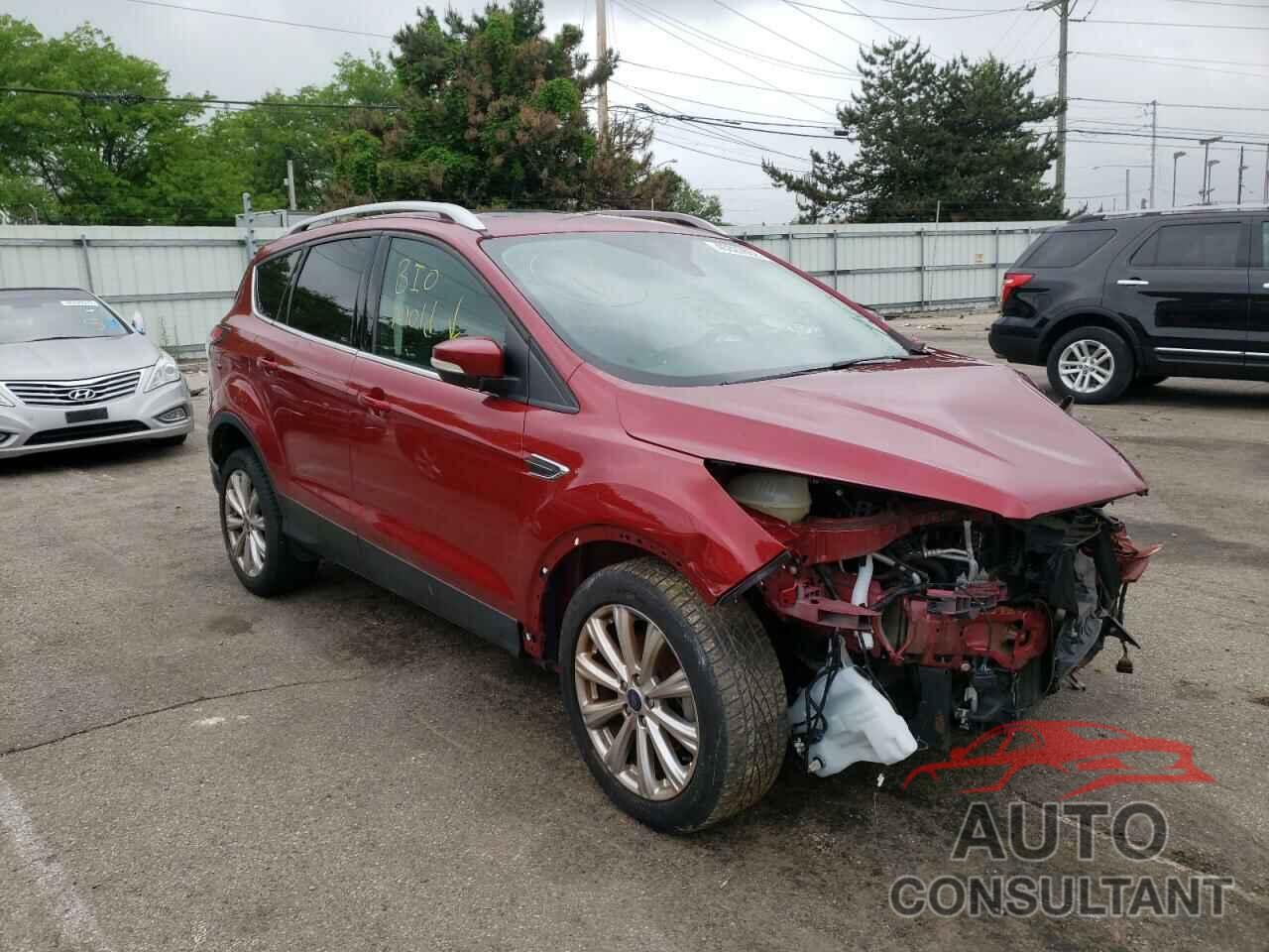 FORD ESCAPE 2017 - 1FMCU0JD9HUA27555