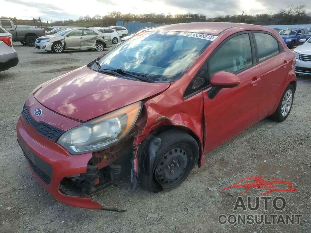 KIA RIO 2012 - KNADM5A39C6013680