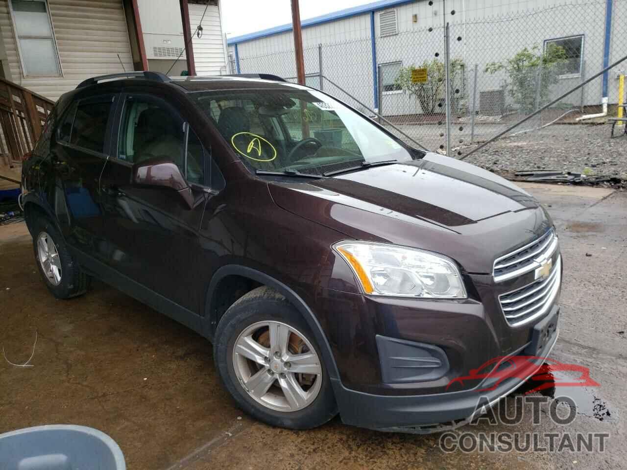 CHEVROLET TRAX 2016 - KL7CJPSB2GB551320