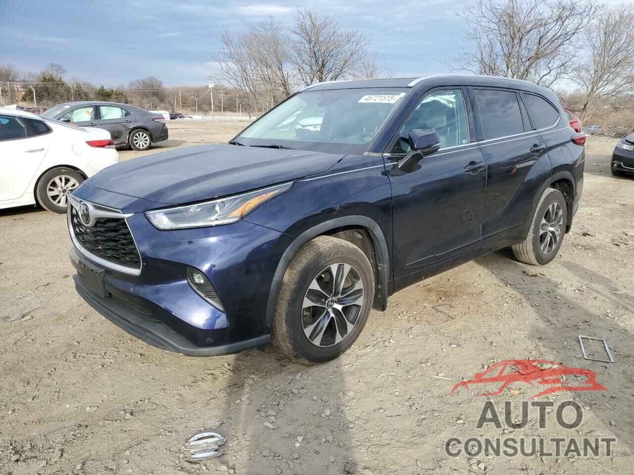 TOYOTA HIGHLANDER 2021 - 5TDHZRBH4MS099134