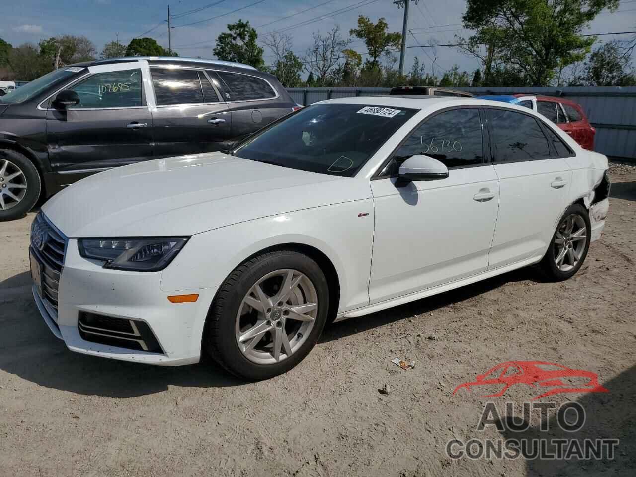 AUDI A4 2018 - WAUDNAF48JA111245