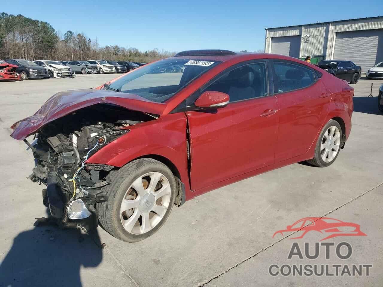 HYUNDAI ELANTRA 2013 - KMHDH4AE9DU590737