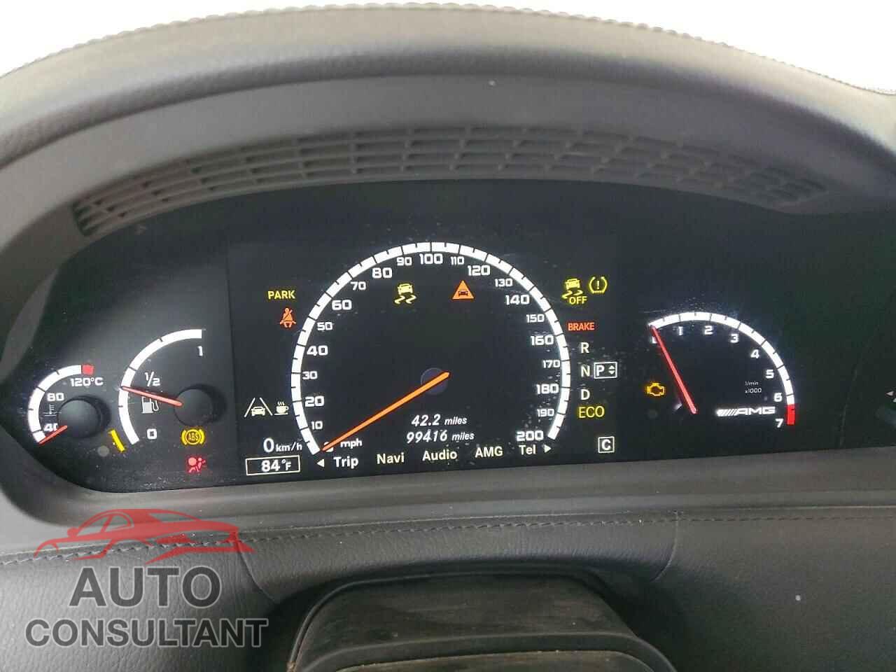 MERCEDES-BENZ CL-CLASS 2012 - WDDEJ7EB7CA029716