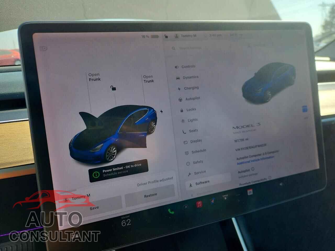 TESLA MODEL 3 2018 - 5YJ3E1EA2JF164228