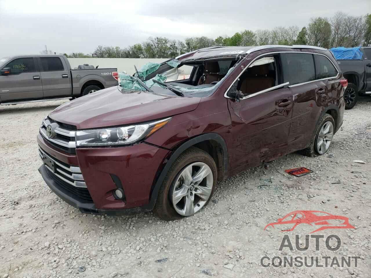 TOYOTA HIGHLANDER 2017 - 5TDYZRFH9HS204329