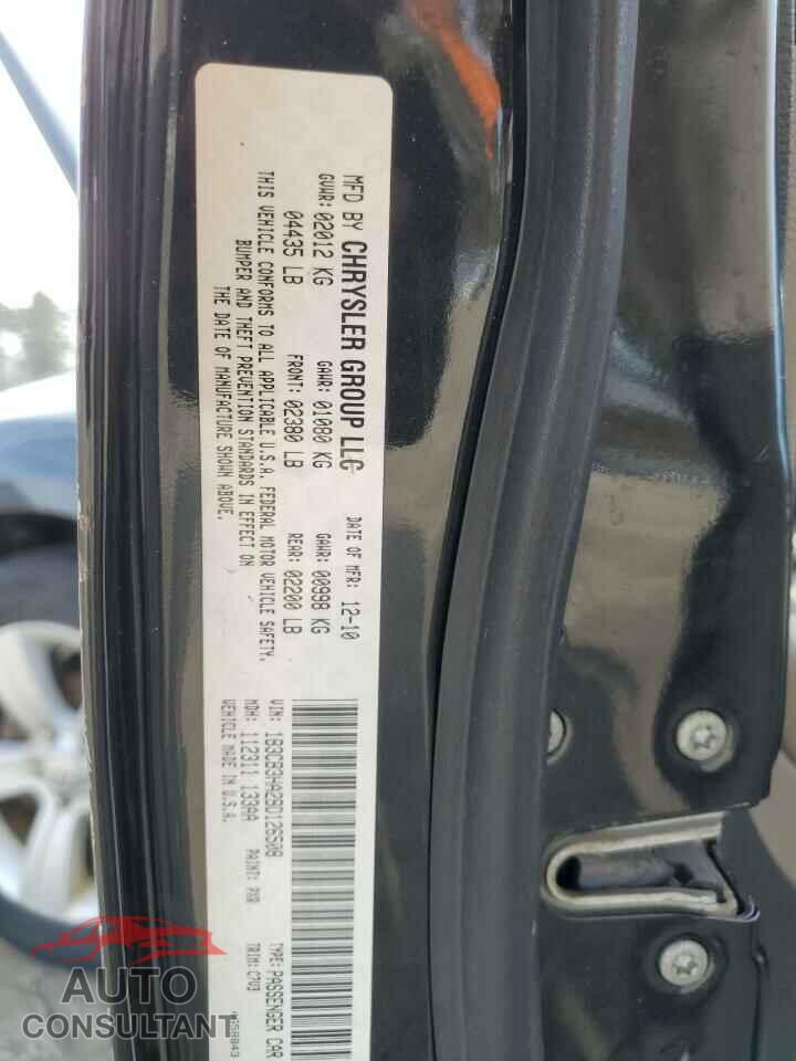 DODGE CALIBER 2011 - 1B3CB3HA2BD126508