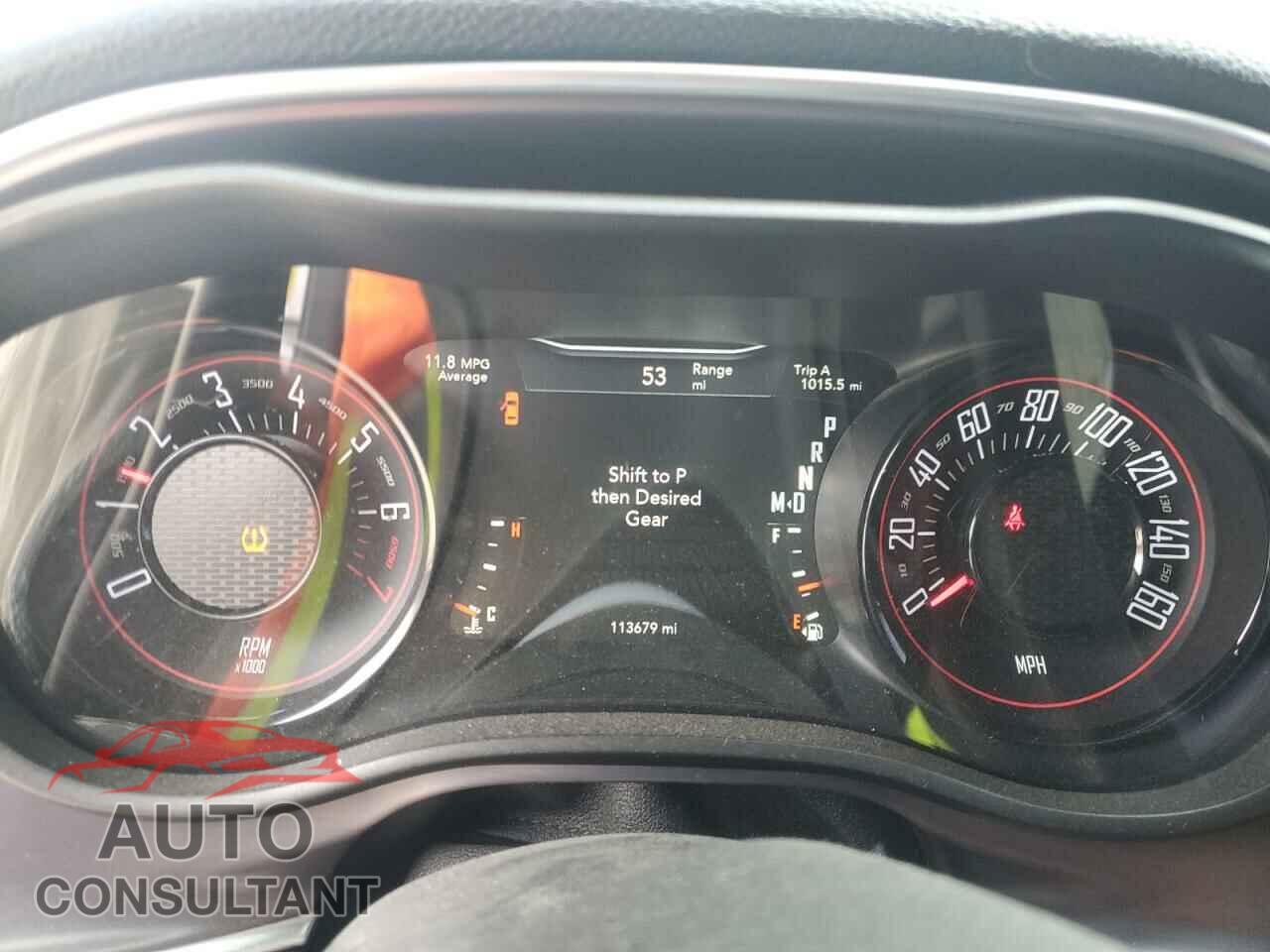 DODGE CHALLENGER 2016 - 2C3CDZAG3GH240655