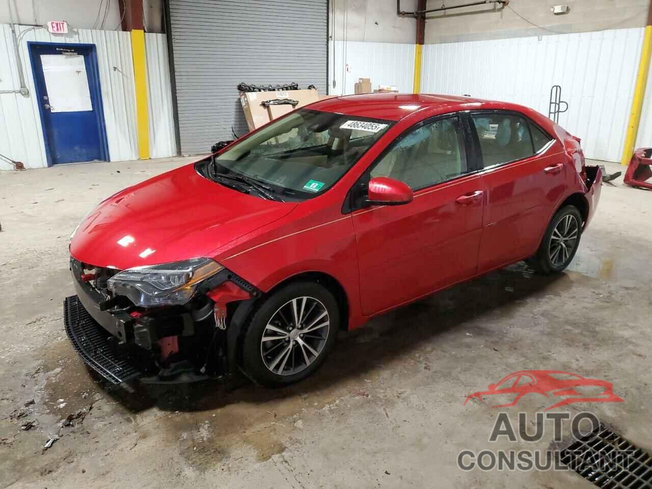 TOYOTA COROLLA 2018 - 2T1BURHE7JC092880