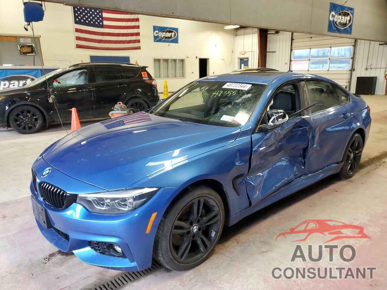 BMW 4 SERIES 2018 - WBA4J7C50JBH13551