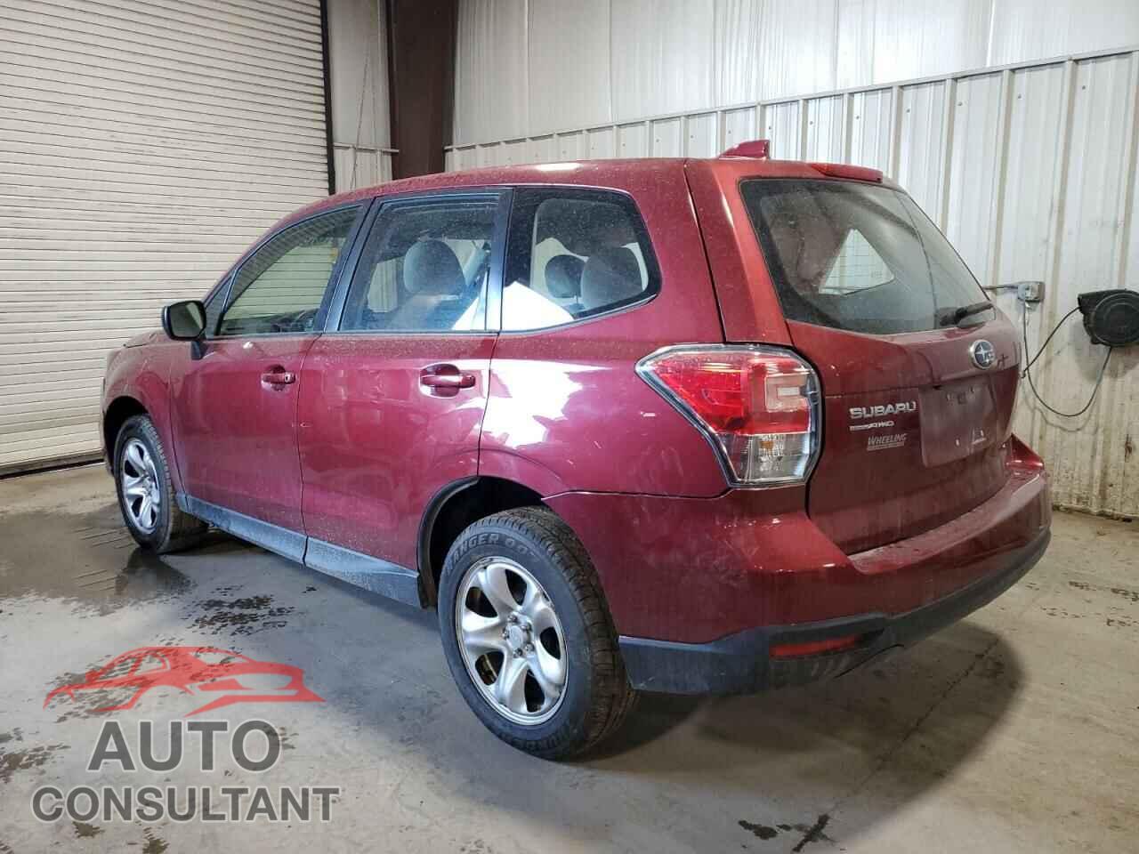 SUBARU FORESTER 2017 - JF2SJAAC7HH450201