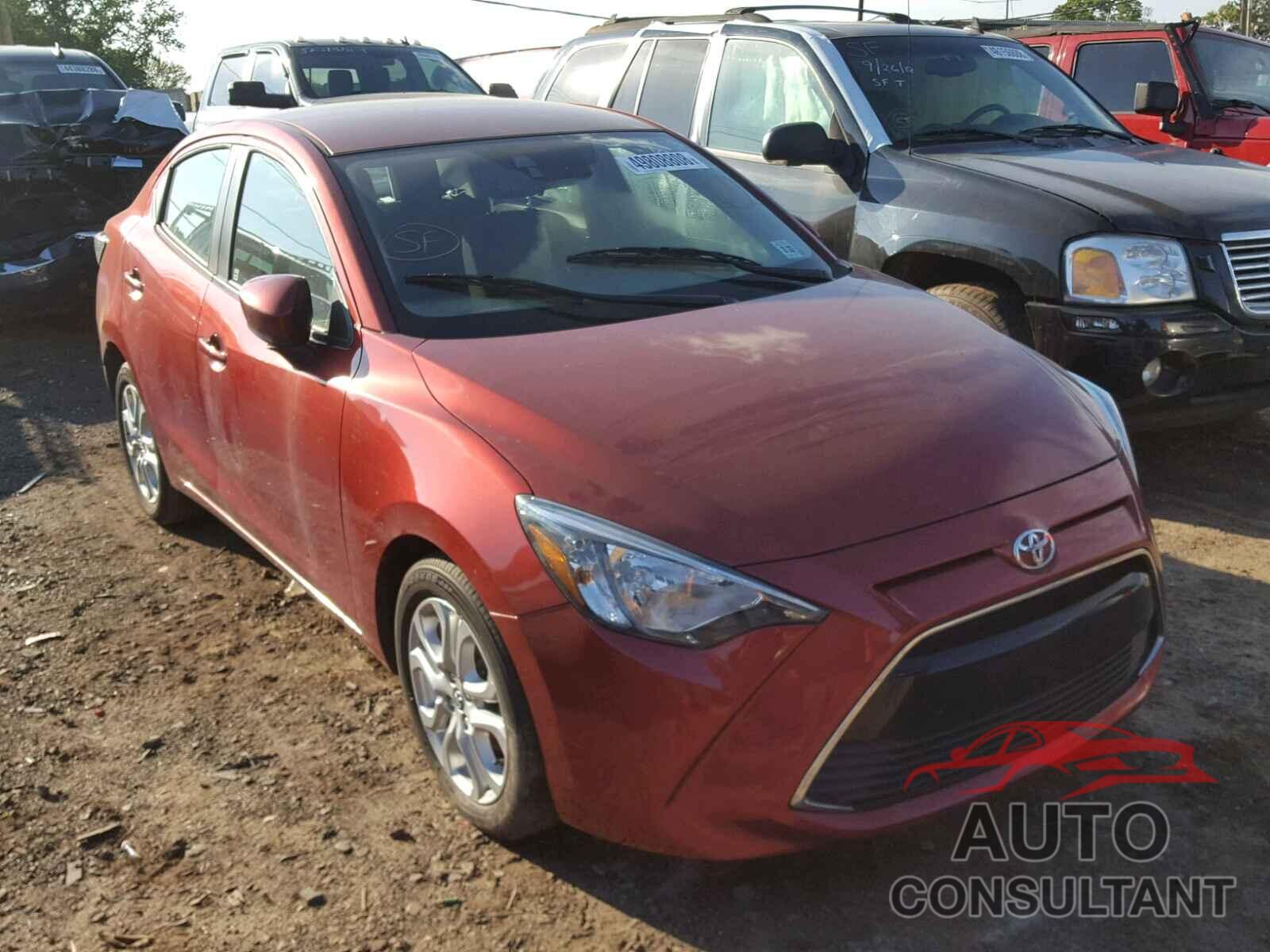 TOYOTA YARIS 2017 - 3MYDLBYV6HY167194