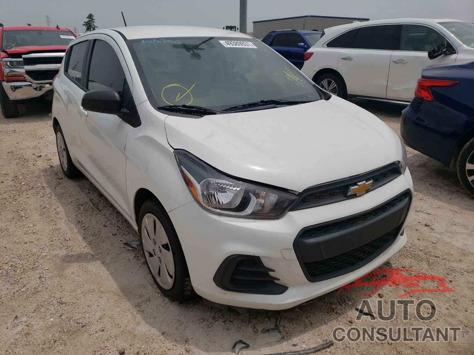 CHEVROLET SPARK 2016 - KL8CB6SA4GC577308