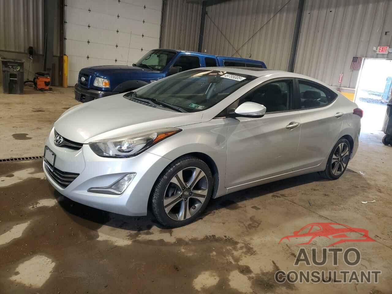 HYUNDAI ELANTRA 2014 - KMHDH4AHXEU124939