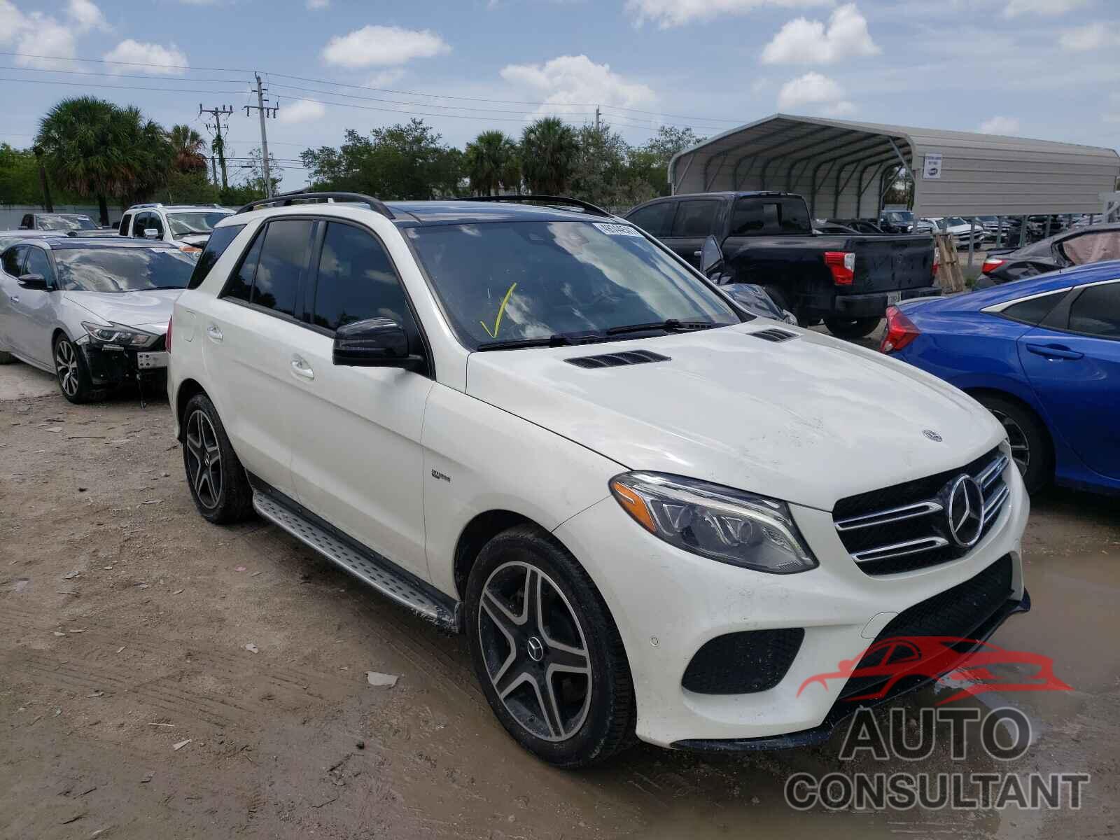 MERCEDES-BENZ GLE-CLASS 2017 - 4JGDA6EB6HA951459