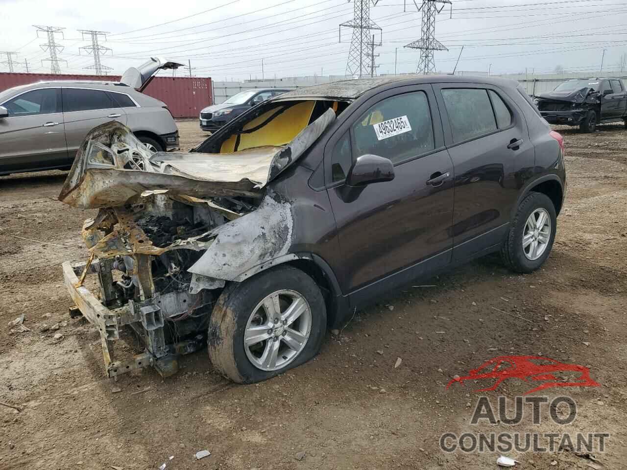 CHEVROLET TRAX 2022 - KL7CJNSM8NB505347