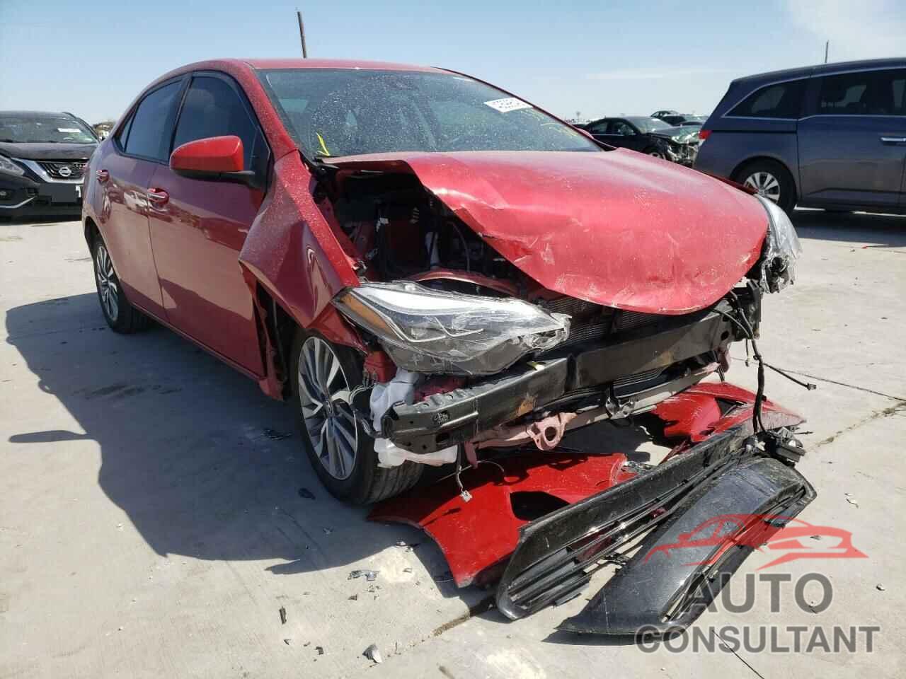 TOYOTA COROLLA 2018 - 5YFBURHE2JP762996