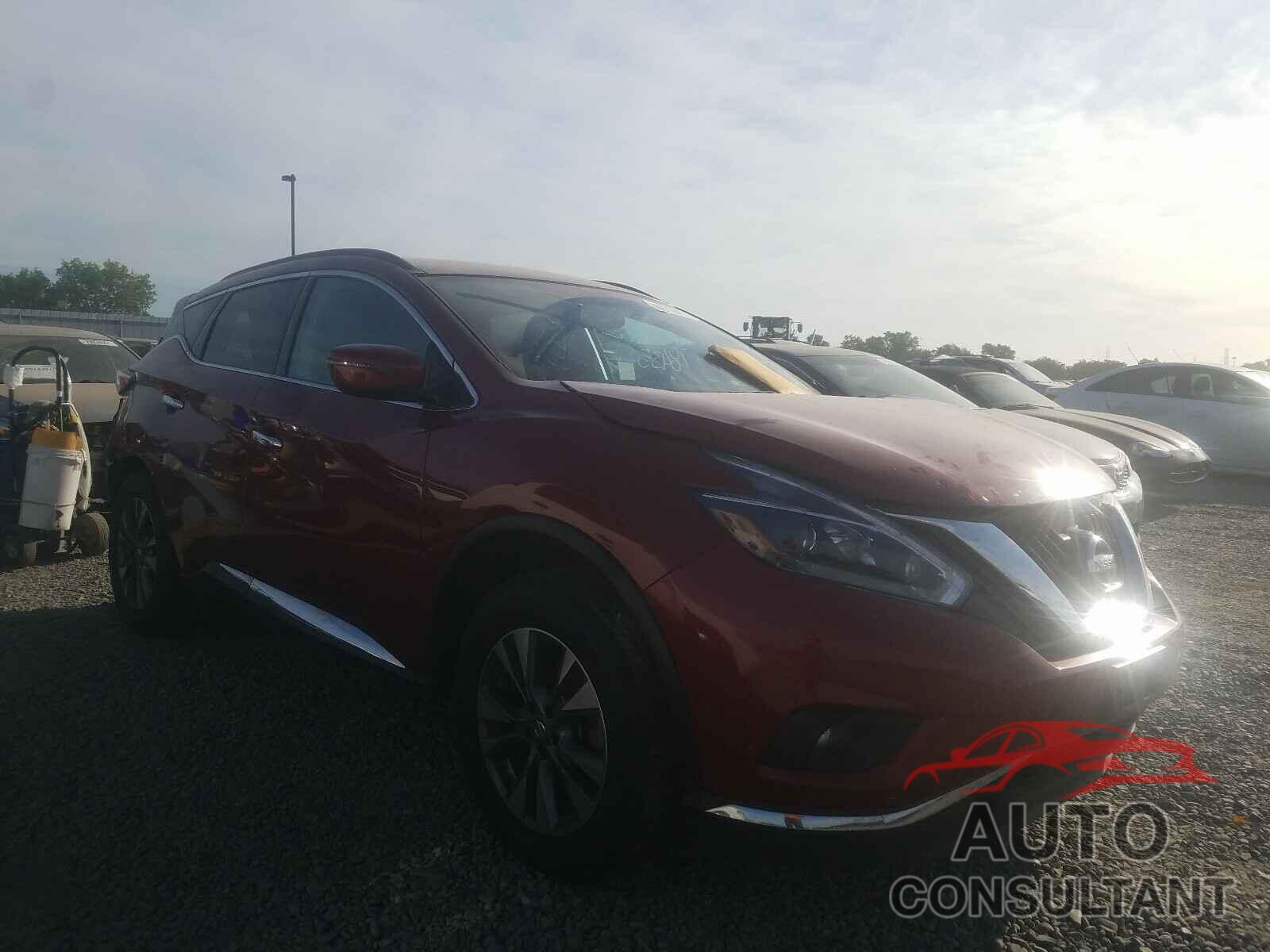 NISSAN MURANO 2018 - 5N1AZ2MH1JN119486