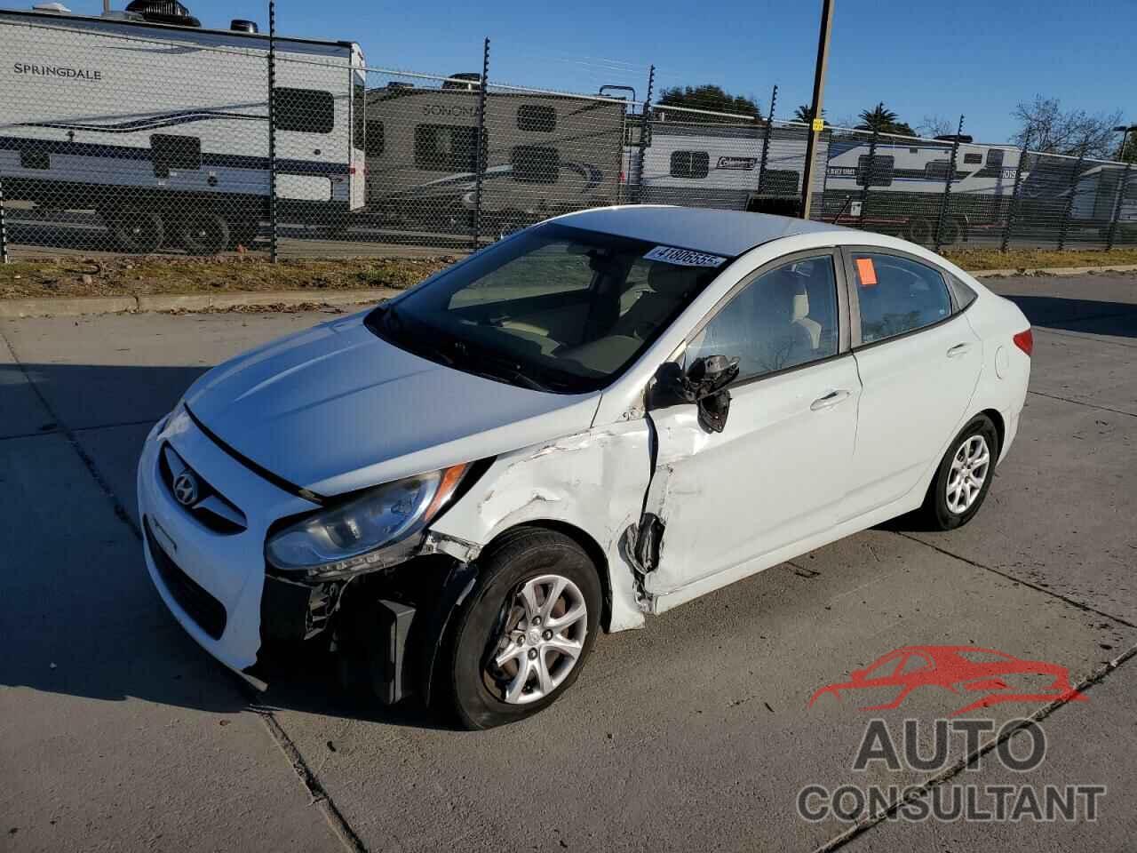 HYUNDAI ACCENT 2013 - KMHCT4AE2DU274722