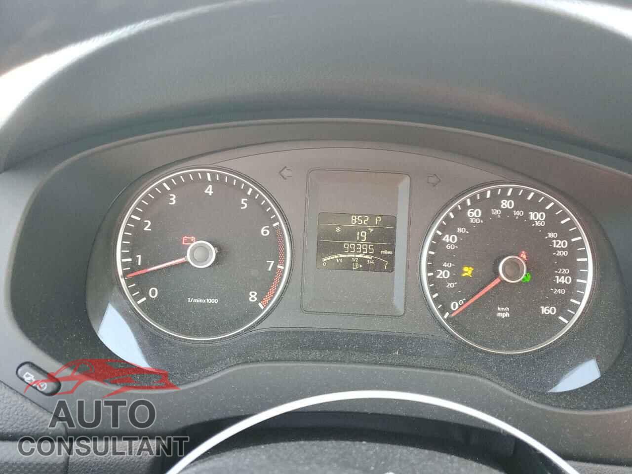 VOLKSWAGEN JETTA 2012 - 3VWDP7AJ3CM454304