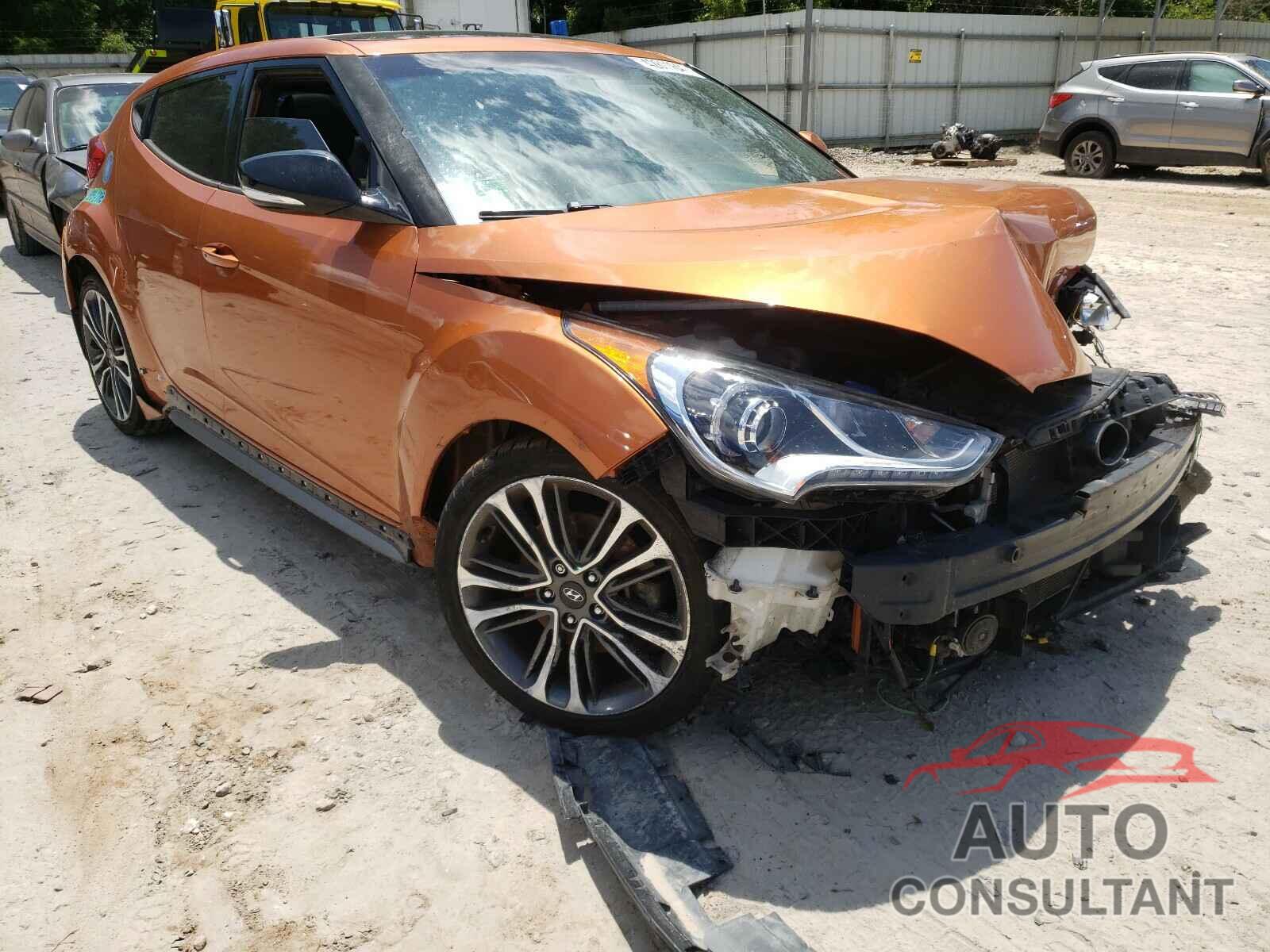 HYUNDAI VELOSTER 2016 - KMHTC6AE4GU282403