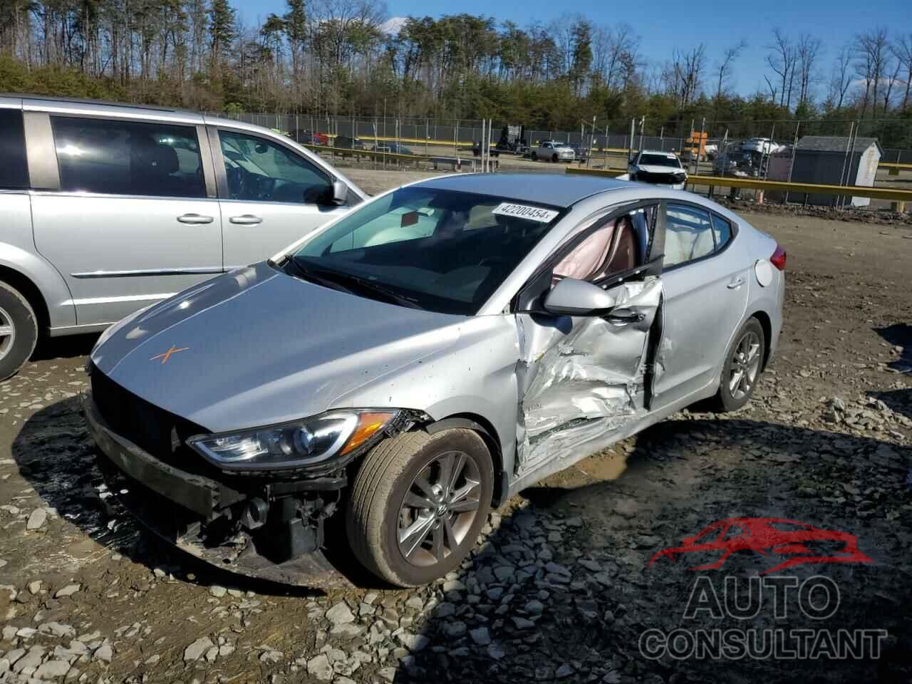 HYUNDAI ELANTRA 2017 - KMHD84LFXHU203558