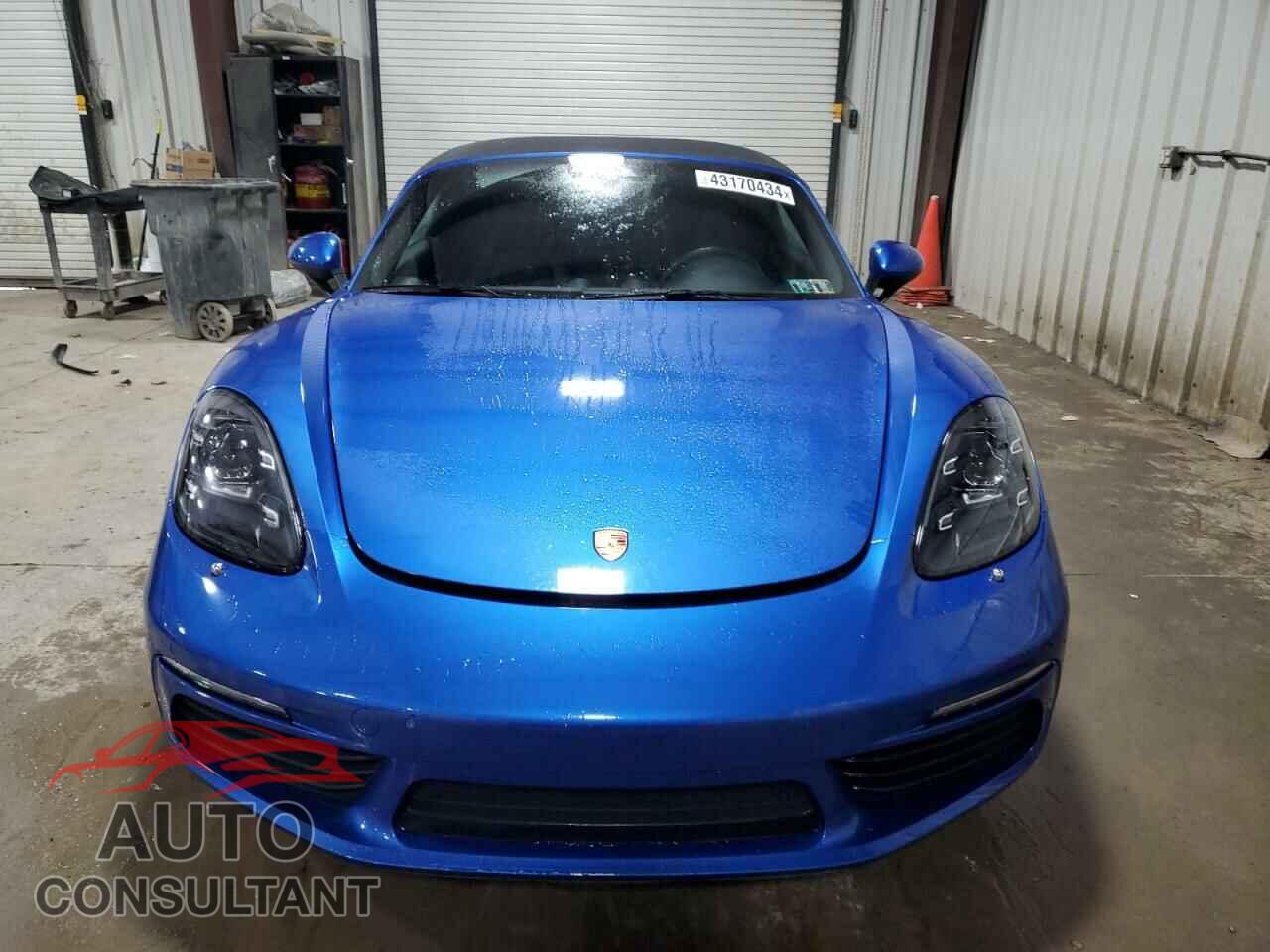 PORSCHE BOXSTER 2017 - WP0CB2A86HS241116