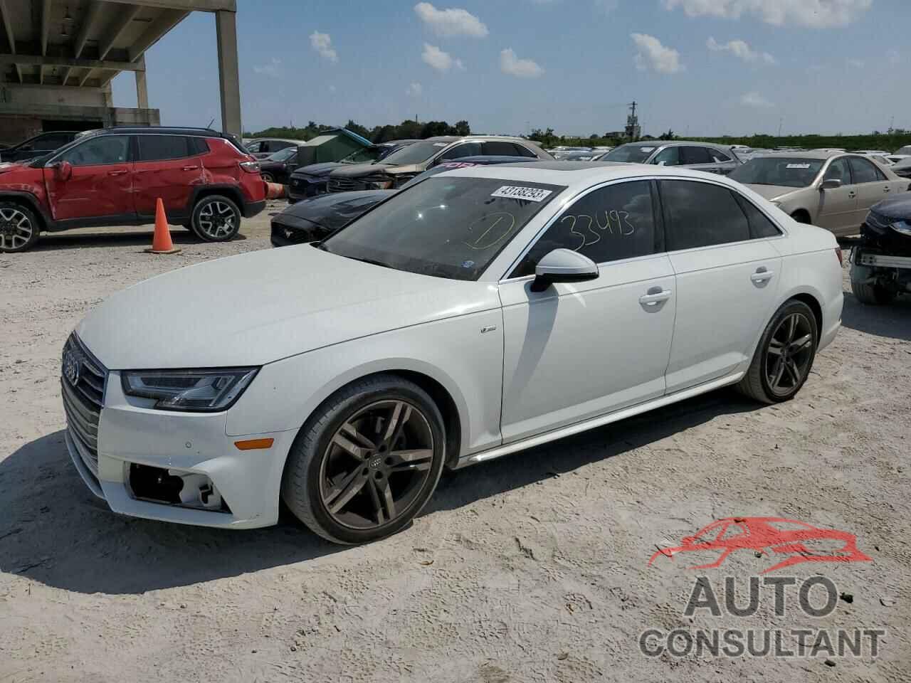 AUDI A4 2018 - WAULMAF41JA224534