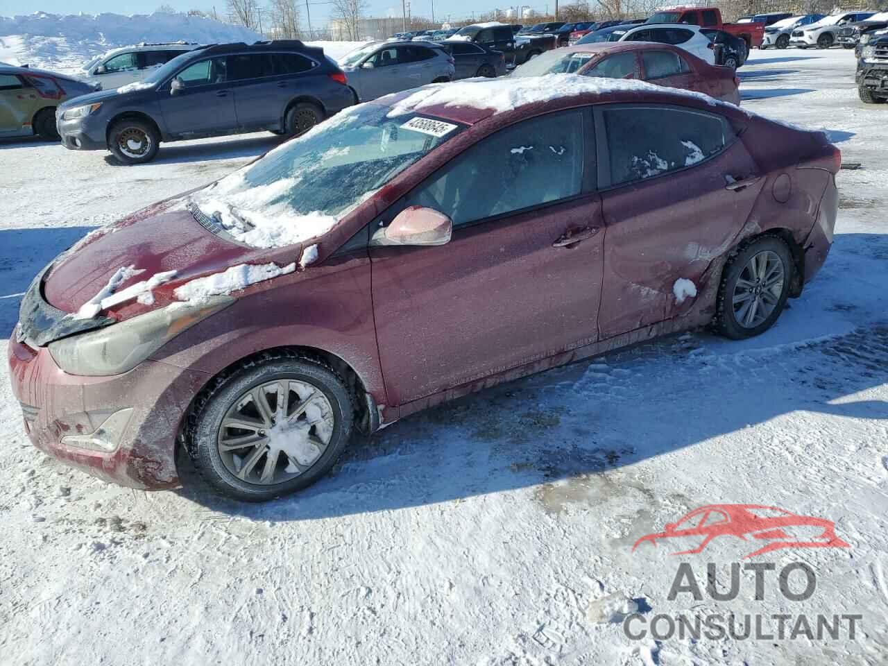 HYUNDAI ELANTRA 2014 - 5NPDH4AEXEH472065