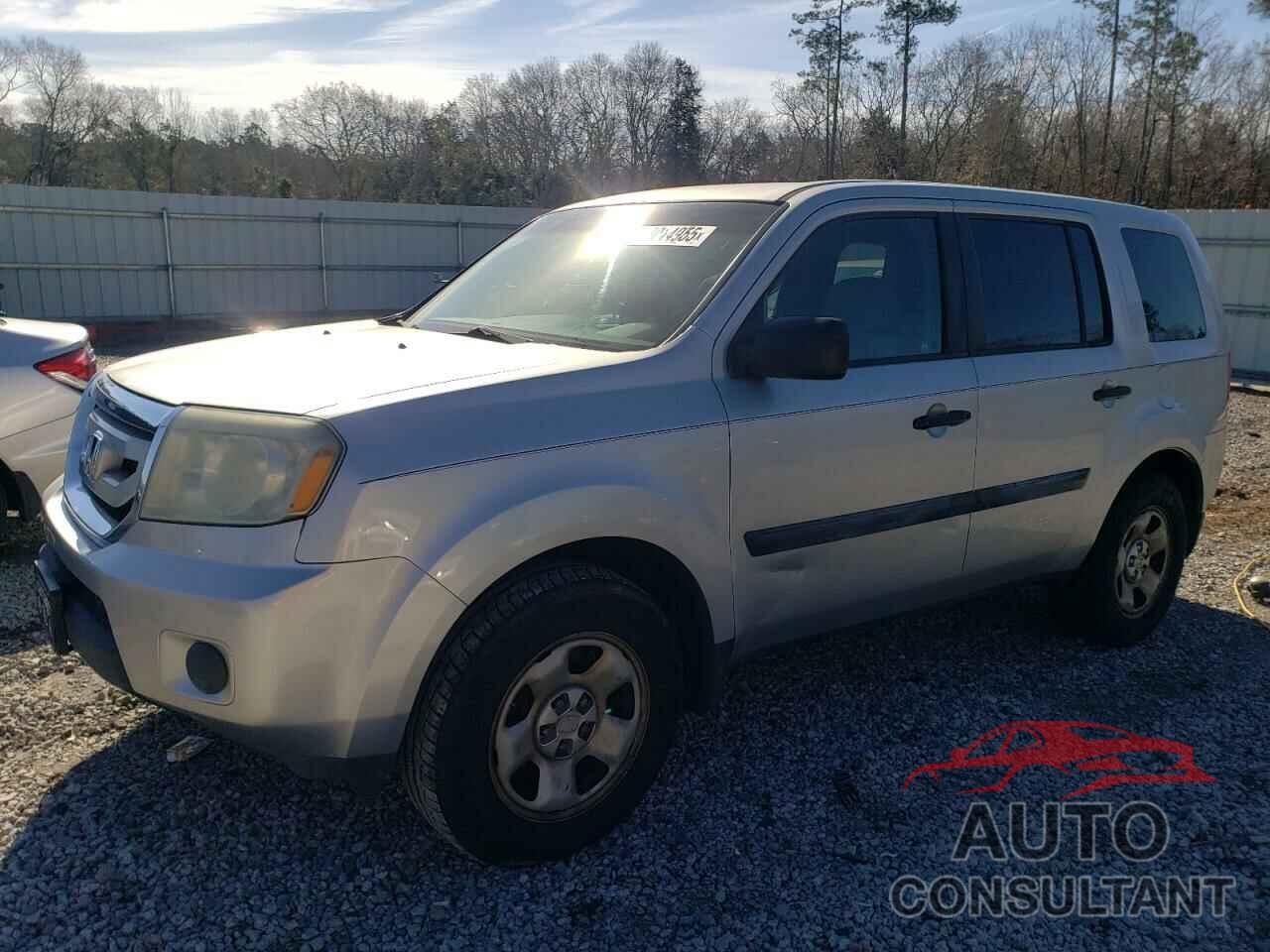 HONDA PILOT 2010 - 5FNYF3H25AB004881
