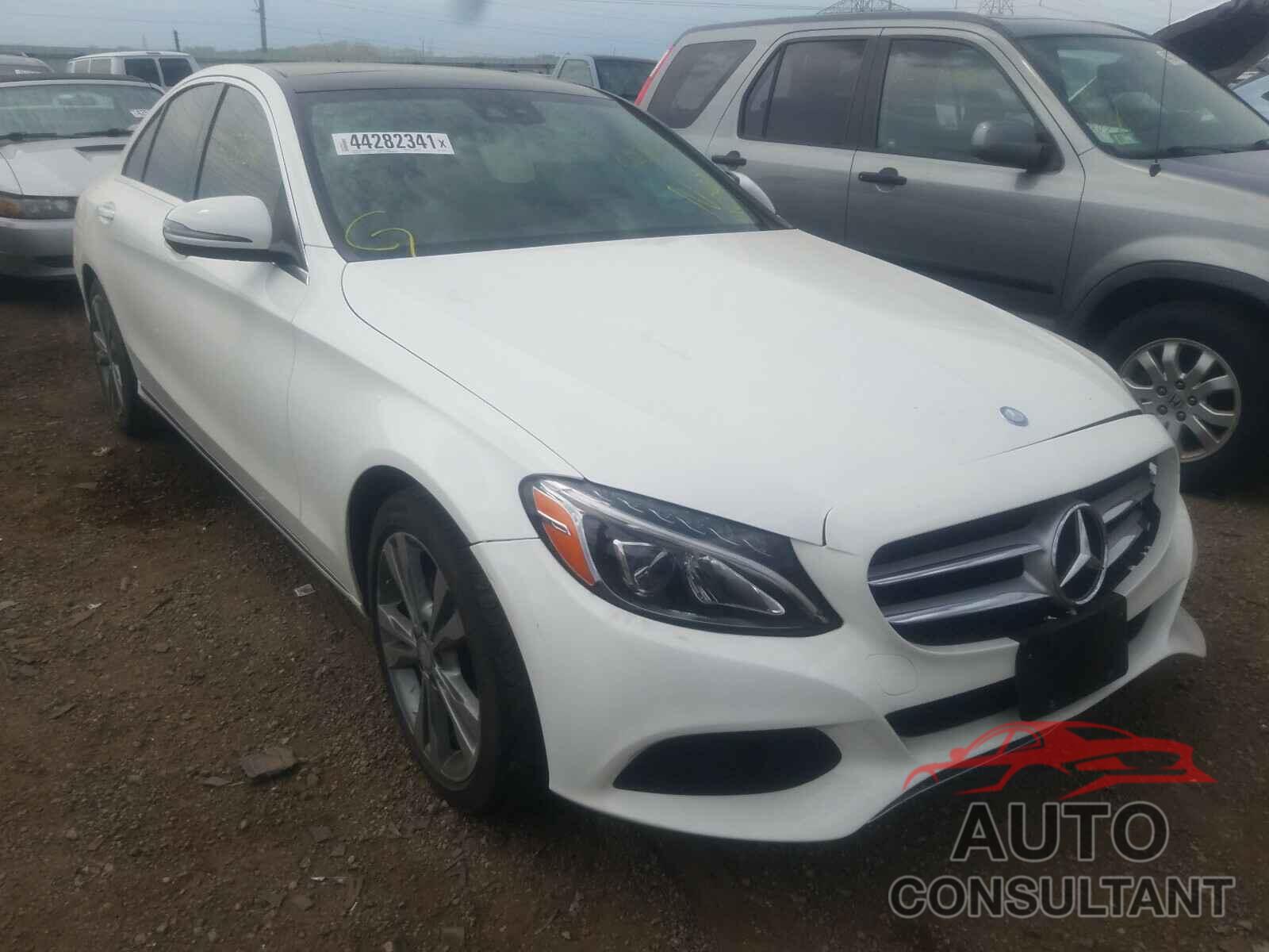 MERCEDES-BENZ C CLASS 2017 - WDDWF4KB2HR244082