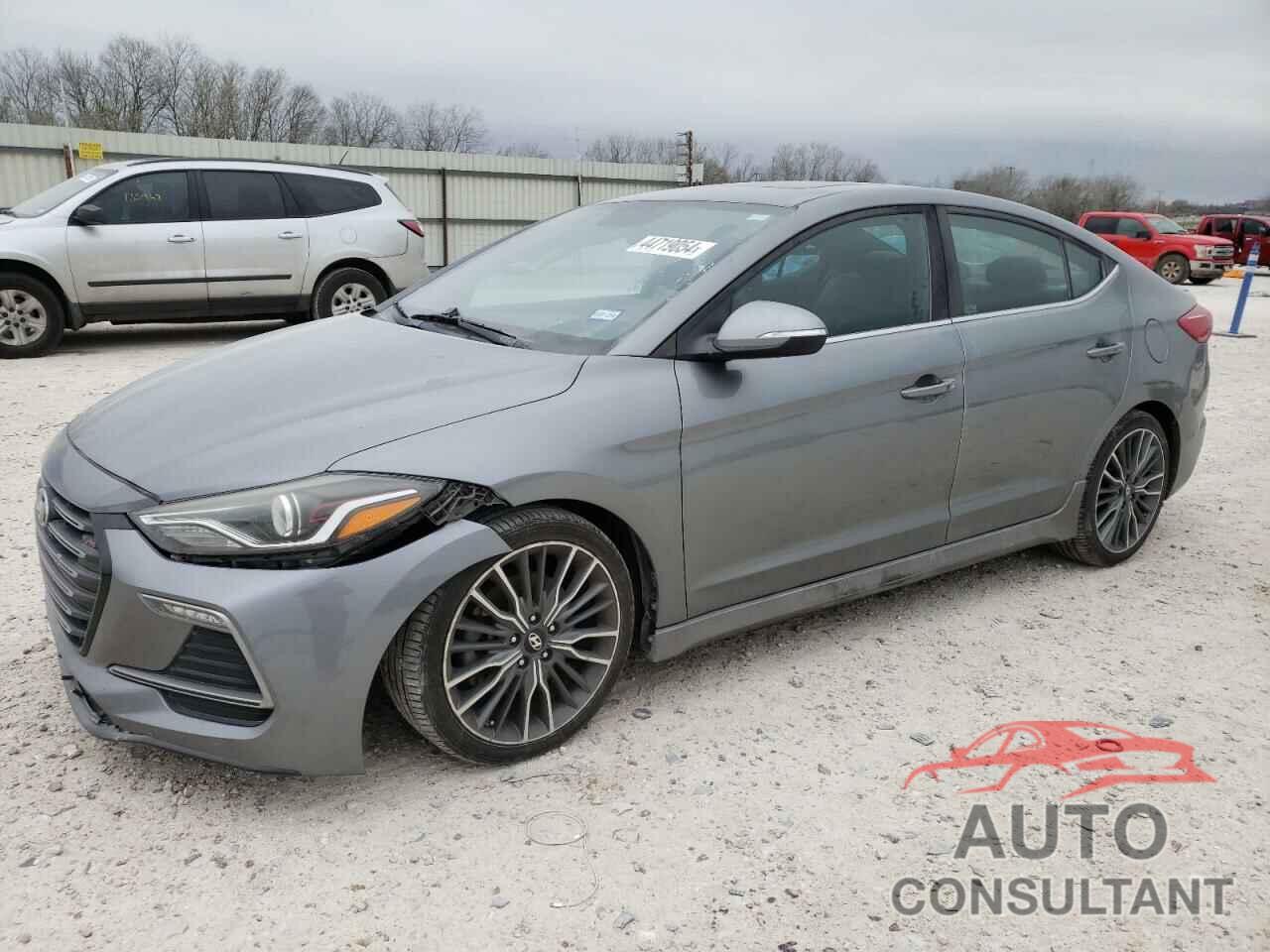 HYUNDAI ELANTRA 2018 - KMHD04LB6JU561329