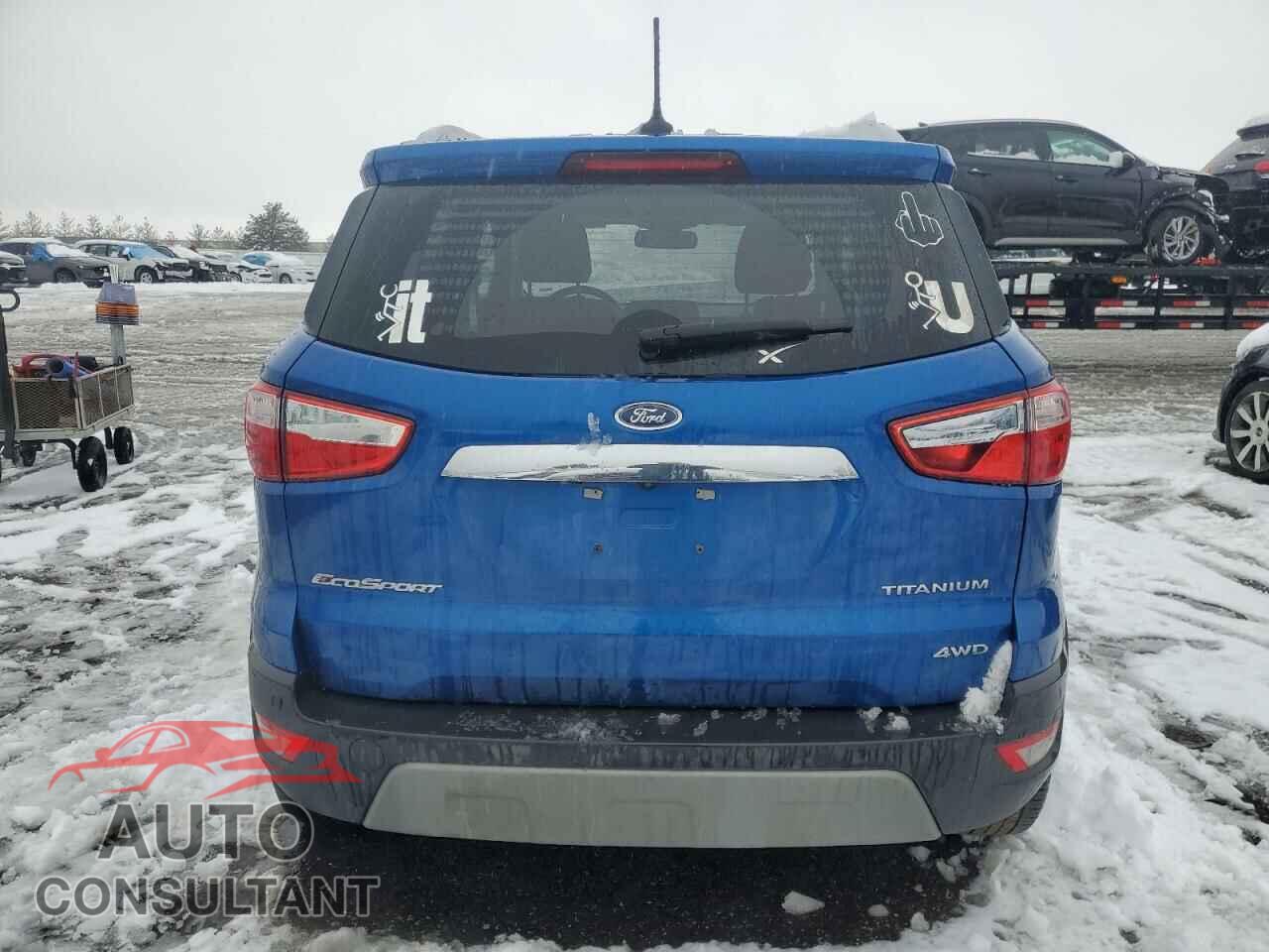 FORD ECOSPORT 2021 - MAJ6S3KL3MC403400
