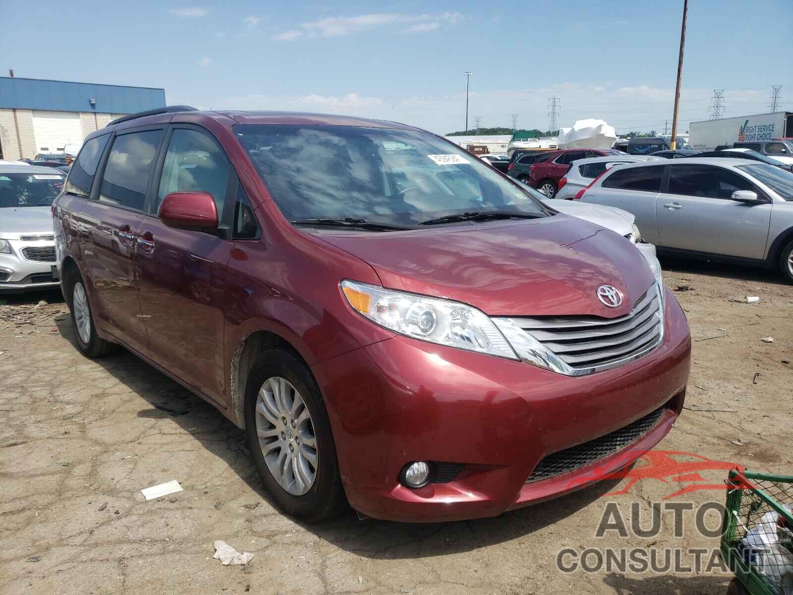 TOYOTA SIENNA 2017 - 5TDYZ3DC3HS861938