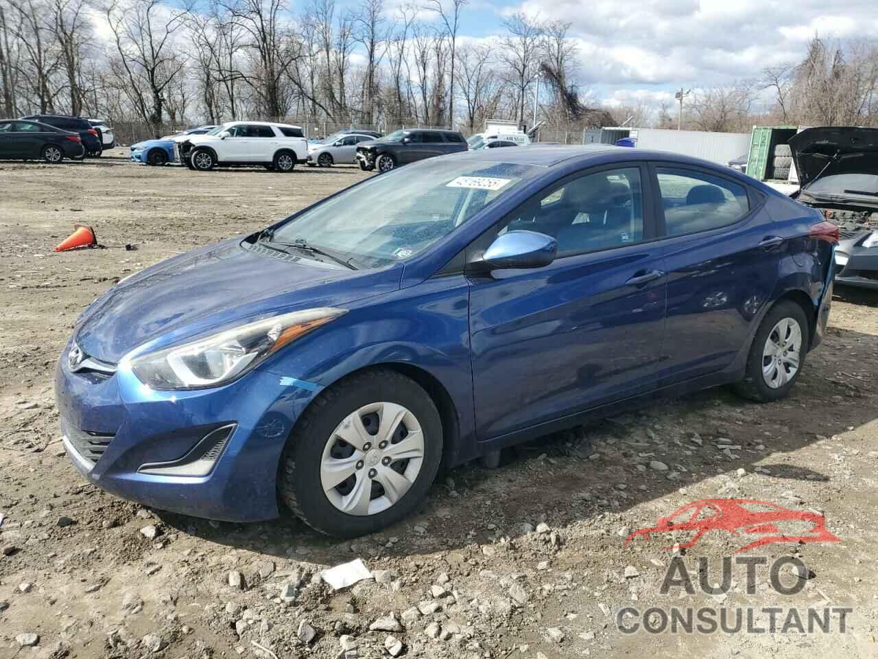 HYUNDAI ELANTRA 2016 - 5NPDH4AE9GH789130