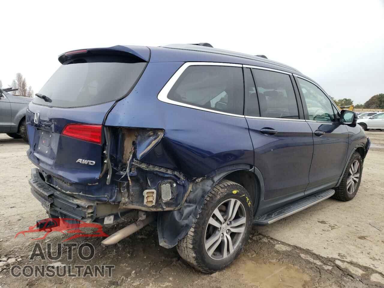 HONDA PILOT 2017 - 5FNYF6H5XHB072583