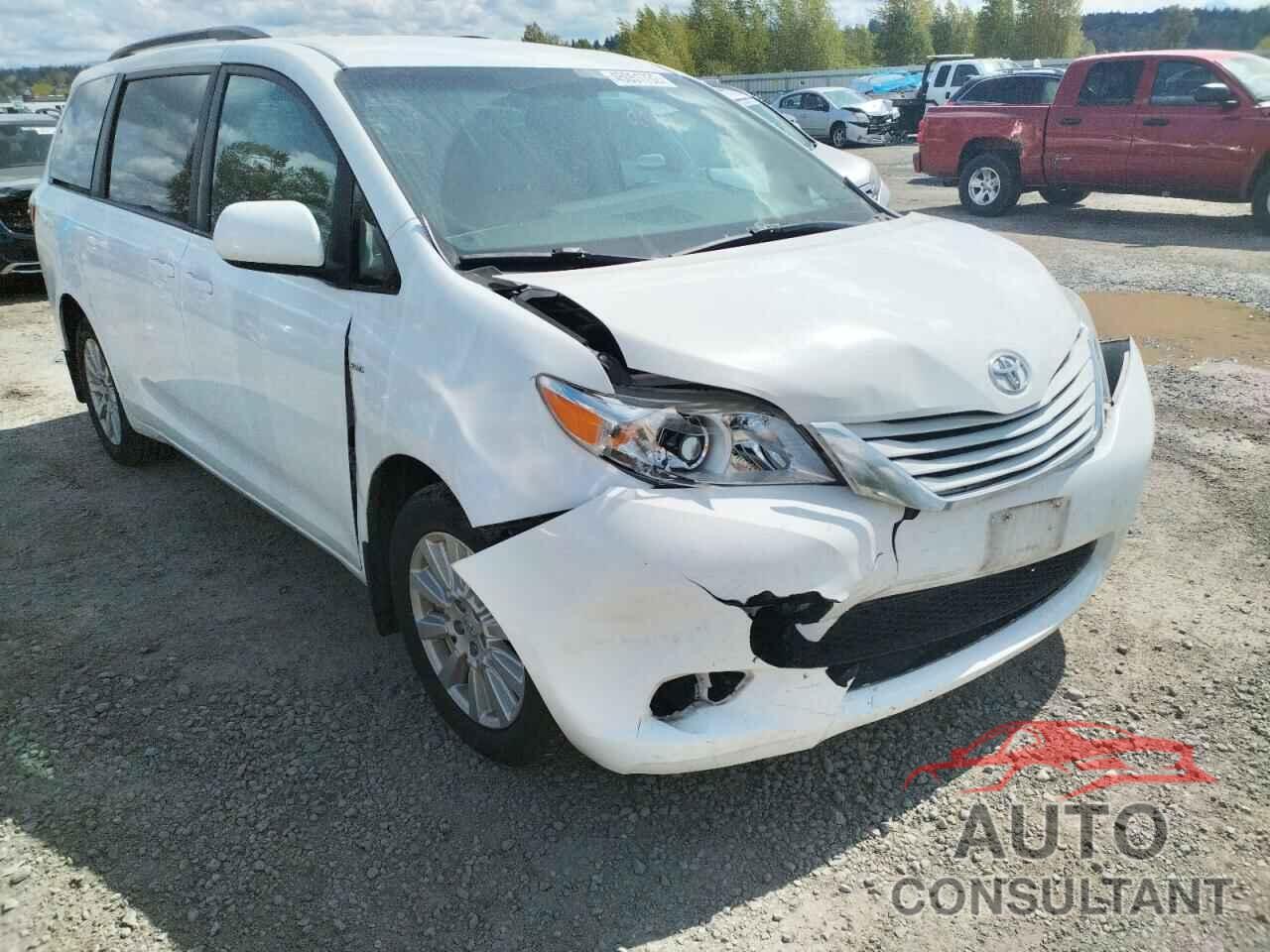 TOYOTA SIENNA 2017 - 5TDJZ3DCXHS162033