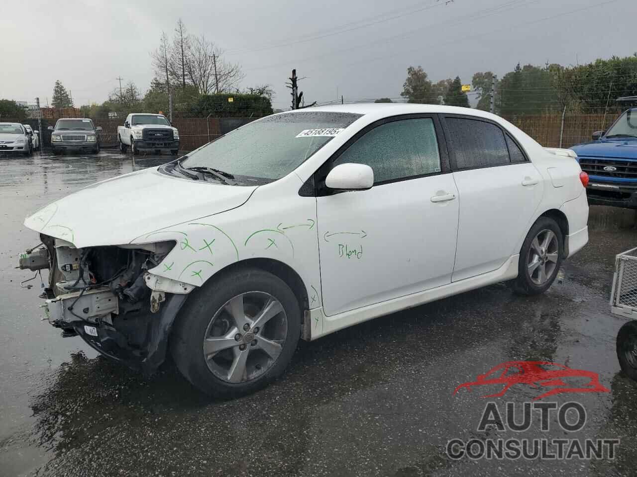 TOYOTA COROLLA 2013 - 5YFBU4EE8DP169705