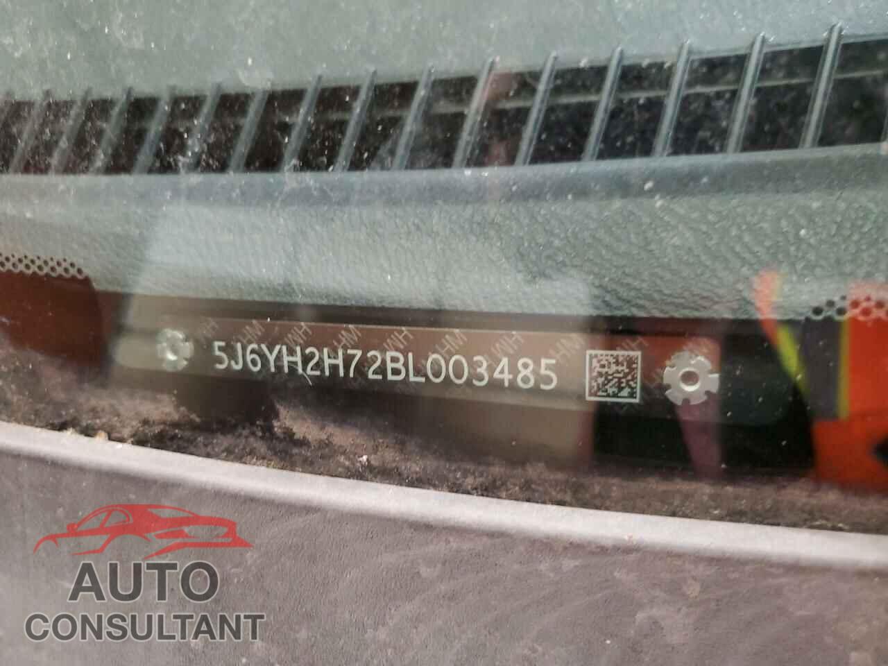 HONDA ELEMENT 2011 - 5J6YH2H72BL003485