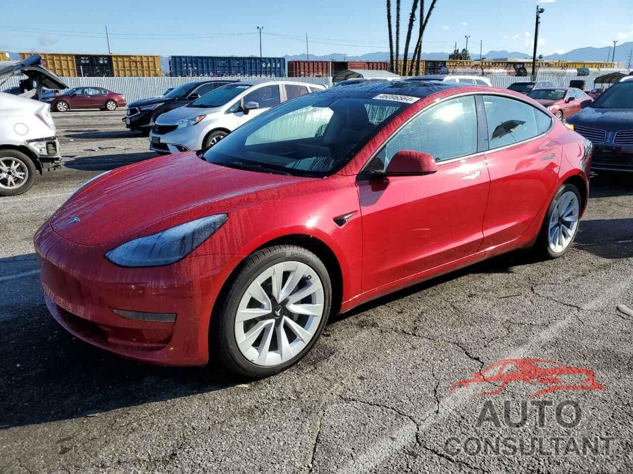 TESLA MODEL 3 2022 - 5YJ3E1EA8NF290776