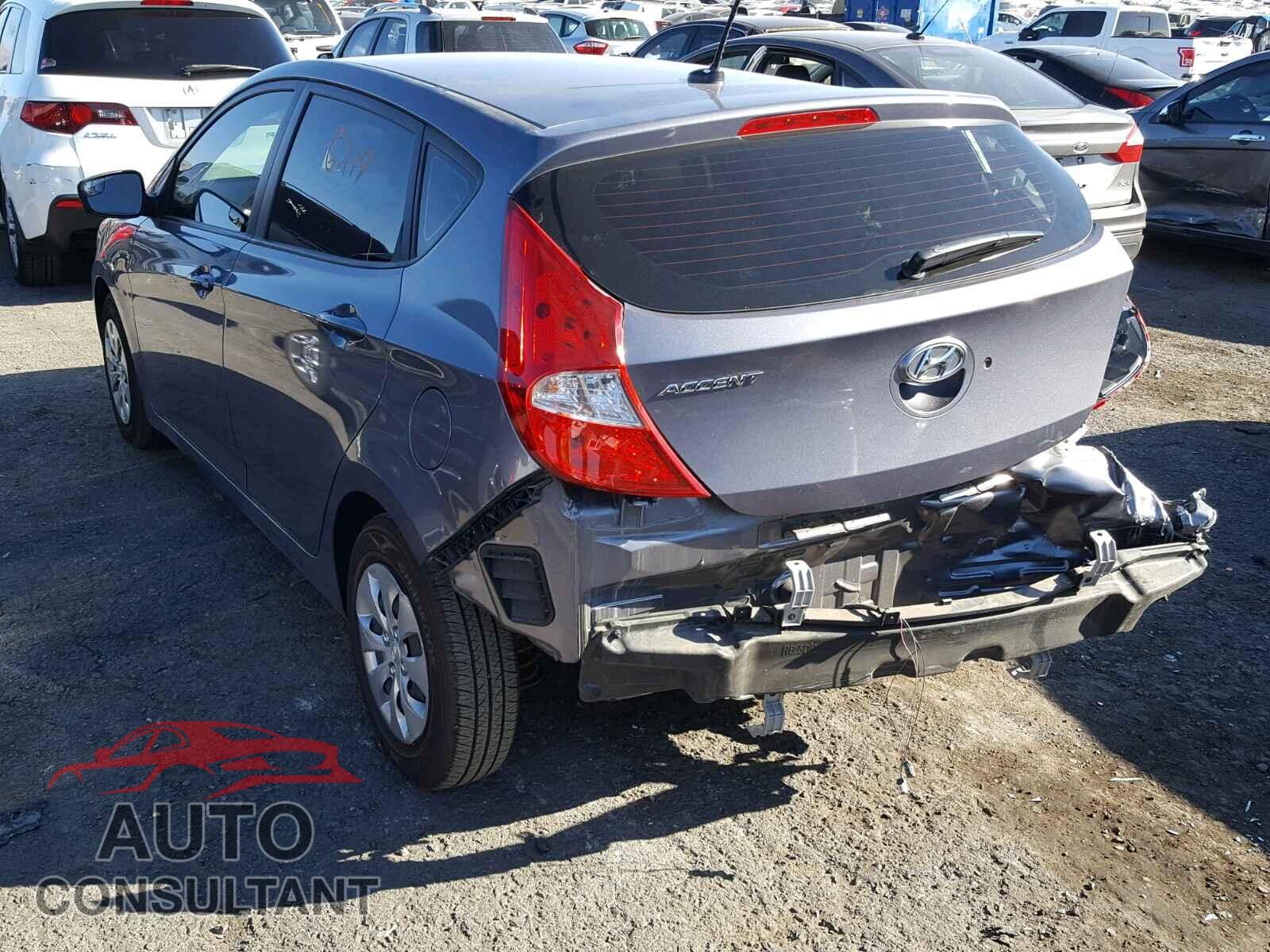 HYUNDAI ACCENT 2016 - KMHCT5AE7GU289727