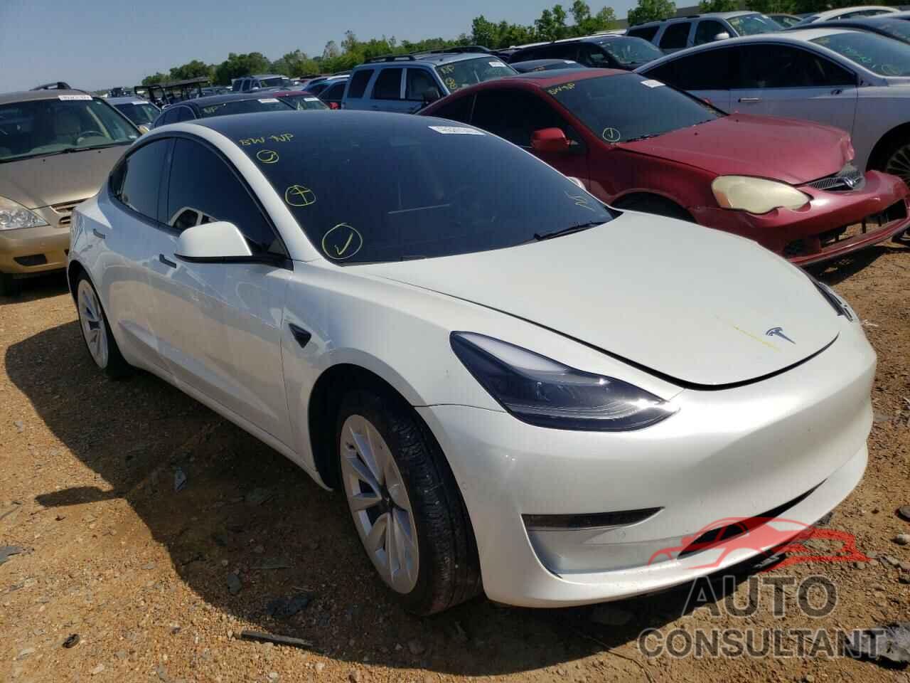 TESLA MODEL 3 2022 - 5YJ3E1EB9NF177041